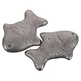 Homoyoyo Gusseisen Kochwerkzeug Fischform Wiederverwendbares Eisenpräparat zur Eisenanreicherung Veganfreundlicher Küchenhelfer gegen Eisenmangel