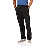 Amazon Essentials Herren Golf-Stretchhose, Klassischer Schnitt (erhältlich in Big & Tall), Schwarz, 38W / 32L