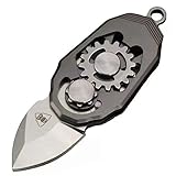 oFzimTo Taschenmesser Outdoor, klappmesser klein, Multifunktionale Messer, EDC Pocket Knife, mit Schlüsselanhänger, Flaschenöffner, Vatertagsgeschenk für Papa/Männertag Geschenke