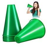 ABOOFAN 6 STK Fußball-Lärmmacher Megaphon für Kinder kleines Megaphon Ornament Kinder fußball jubeln Sie Partygeschenke Plastik-Megafon-Masse Schüttgut Dekorationen Pack Horn Trompete