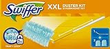 Swiffer Staubmagnet Starter-Set, XXL-Griff mit 2 Staubtüchern Hellblau