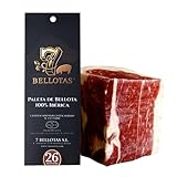 7 BELLOTAS 100% IBERICO PATA NEGRA Feldköderschulter | Iberischer Eichel Schinken-Schulter (Vorderschinken) Spanischer PATA NEGRA JAMON Reifezeit 26 Monate (Ohne Knochen +1,0KG)