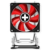 Xilence I402 Intel Tower CPU Luft Kühler, LGA 1150/1151/1155/1156/1700/1200, 130W TDP, leiser 92mm PWM Lüfter, einfache Montage, für moderate Kühlanforderungen im Office, Home und Gaming, silber