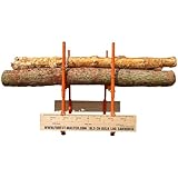 BLS-2H Holzsägebock – Präzisions-Multi-Log-Schneiden mit patentiertem Sicherheitsdesign – 150 kg Kapazität – faltbar, leicht und kompakt – doppelte Auto-Locking Ketten für maximale Stabilität