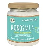 ecoterra Bio Kokosnussmus | 100% Kokosnuss | Fair | 250 g