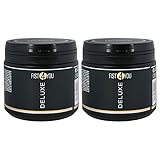 Fist4YOU Deluxe-Fisting Gleitgel/Gleitmittel-ermöglicht einfaches Hineingleiten- zur Entkrampfung und Dehnung des Anus und der Vagina-silikon-, wasserbasiert-2x500 ml (1 Liter) - Made in Germany