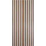 SIDCO Streifenvorhang Türvorhang Fliegenvorhang Fadenvorhang Kunststoff braun 90x200