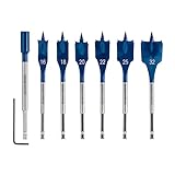 Bosch Accessories 7x Expert SelfCut Speed Flachfräsbohrer...