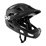 TSG Enduro MTB-Helm Seek FR Schwarz Gr. L/XL