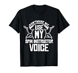 Spinning Class Geschenk für Indoorcycling Spin-Training T-Shirt
