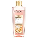 L'Oréal Paris Gesichtsreinigung, Erfrischendes Gesichtswasser zur Reinigung und Pflege, Für reife Haut, Age Perfect, 1 x 200 ml