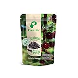 PlantLife BIO Sauerkirschen getrocknet 1kg - Rohe, Entsteinte und Sonnengetrocknete Kirschen