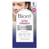 Bioré Ultra Deep Cleansing Pore Strips Hamamelis- und Teebaumöl, 6 Streifen