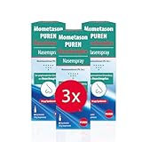 Mometason PUREN Set 3x 18g Heuschnupfenspray - Nasenspray zur effektiven Linderung typischer Allergie Symptomen wie Juckreiz, Niesen, Schnupfen und oder verstopfter und laufender Nase