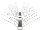 Mosali Edelstahl Taubenspikes – 6-Reihiger, Hochwirksamer Vogelschutz für Balkon, Dach und Fensterbank – Wetterfest & Rostfrei – Größen 1m, 3m, 5m, 10m, 25m (3 Meter)