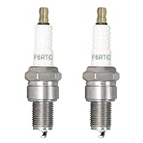 2 Stück F6RTC Zündkerze Ersetzen für Rasenmäher und kleine Motoren Traktor, für NGK 7822/6634/BPR6ES/995/WR6DC 7900/WR7DC/RN9YC RN10YC RN11YC/3047/W20EPR-U/VW20/ MTD 951-10292 751-10292 131-039, OEM
