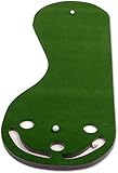 PUTT-A-BOUT Par Three Golf Putting Mat, Grün, 3 x9-Feet