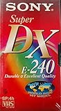 Sony - VHS, DX Qualität, 240 Minuten Video-Kassette