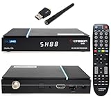 OCTAGON SX88 V2 4K UHD S2+IP 1xDVB-S2 E2 Linux Smart TV Sat Receiver + 600Mbit WLAN, Multiboot SW: Define OS + E2 Linux, H.265, Sat to IP, Kartenleser, Multiroom, YouTube, Mediathek, Webradio