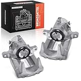 Frankberg 2x Bremssattel Bremszang Hinten Links Rechts Aluminium Kompatibel mit A4 8E2 B6 8EC B7 A4 Avant 8E5 B6 8ED B7 A4 Cabriolet 8H7 B6 8HE B7 Replace# 8E0615423G