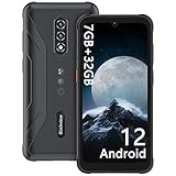 Blackview BV5200 Android 12 Ourdoor Handy Ohne Vertrag, 7GB/32GB 1TB Erweiterbar Outdoor Smartphone, 13MP+5MP Panorama Kamera,6.1' HD+ 5180mAh Wasserdichit Handy, Dual 4G/NFC/GPS/IP68&IP69K