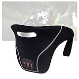 WishY Motorrad-NackenstüTze, Motocross Nackenschutz Sicherheitshalsband, Motorrad Neck Guard, Reise Sicherheit Schutz AusrüStung, NackenermüDung Lindern