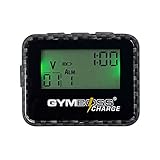 Gymboss Charge Intervall-Timer und Stoppuhr (Carbon/Schwarz)