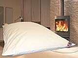 XXL - EXTRA WARM Winterbett Bettdecke BALLON - FEDERBETT mit Federn gefüllt 155x220 cm Bettdecke wie zu Oma's Zeiten