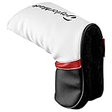 TaylorMade Unisex-Erwachsene TM17PutterCover Putterabdeckung, Schwarz/Rot/Weiß, Einheitsgröße