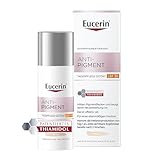 Eucerin Anti-Pigment Tagespflege LSF 30 Getönt Hell 50 ml, getönte Tagescreme mit Thiamidol reduziert Pigmentflecken und deckt sie ab, Gesichtscreme für einen ebenmäßigen Teint