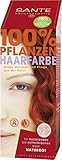 SANTE Naturkosmetik Pflanzen-Haarfarbe Pulver, Naturrot, 100 g (1er Pack)