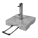 Doppler Trolley Granitsockel 45kg mit Rollen I...