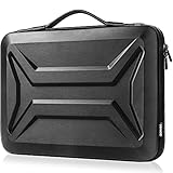 DOMISO Laptoptasche 17 Zoll 17+ Zoll Wasserdichte Schutzhülle mit Tragegriff für Dell Inspiron, Lenovo IdeaPad 300 Serie, HP Pavilion 17 /ENVY 17, ASUS Vivobook, Kratzfeste Laptop Sleeve, Schwarz