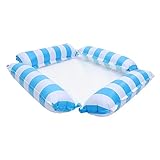 MUSISALY Pool Liege aufblasbar Aqua Spielzeug Pool-Sitz Floating Bed Water Toys Schwebend Heißsiegelgerät Aufblasbare Schwimmbecken Schwimmbad aufblasbare Poolmatte Schwimmmatratze PVC