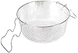 ibili 751823 - Korb mit Griffen Silber Metall 23 x 23 x 10 cm
