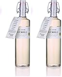 BIRKENHOF Brennerei | Alte Marille - feine holzfassgereifte Spirituose | (1 x 0,5l) - 40% vol. (Packung mit 2)