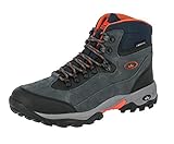 Lico Herren Milan Trekking- & Wanderstiefel, Anthrazit Orange, 43 EU