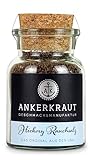 Ankerkraut Hickory Rauchsalz, echtes Rauchsalz aus den USA, 90g im Korkenglas