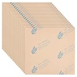 BENECREAT 60 Blatt Korrosionsschutzpapier, 30x30cm Anti-Rost-Papier Feuchtigkeitsbeständiges Rostfreies Papier Neutrales Kraftpapier Für Lagerung Und Verpackung von Metallteilen, Braun