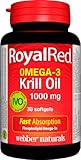 Webber Naturals RoyalRed® Omega-3 Krill Oil Extra Strength 1000 mg