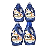 Dash Power Flüssigwaschmittel für Waschmaschine, 92 Waschgänge (4 x 23), Frische von Lenor, Gold und Vanilleblüten, 7 Tage Frische