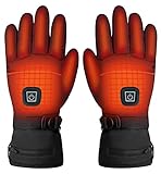 Z-YQL Touchscreen Beheizte Handschuhe Winterheizung Handwärmer für Damen Herren Skifahren Snowboarden Radfahren Wandern