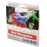 Dupla Zierfischfutter Gel-o-Drops Red Mosquito - 12x 2 g - die zugefügten roten Mückenlarven sind als Fischfutter sehr beliebt