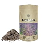 Premium Lavendel 50 g - 100% rein, roh, wild, gentechnikfrei, vegan - fördert Entspannung, Stressabbau und Schlafqualität - ideal für Kräutertees, Badeeinweichen und Aromatherapie