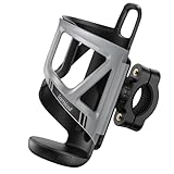 Lamicall Flaschenhalter Fahrrad, Getränkehalter Motorrad - [Tracker-Aufbewahrung] [Für 58-86mm Große Flaschen] Fahrradflaschenhalterung für Rahmen&Lenker, Trinkflaschenhalter für Fahrrad, MTB, Rennrad