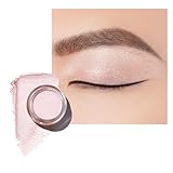 OULAC Lidschatten Perlen-Finish | Lidschatten & Highlighter Perle Feine Textur | Wasserfest & Langlebig | Metallisch Perlen Finish Augen-Makeup | Vegan | 06g (P04) Shell