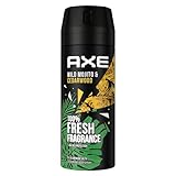 Axe Bodyspray Wild Mojito & Cedarwood Deo ohne Aluminium sorgt 48 Stunden lang für effektiven Schutz vor Körpergeruch 150 ml