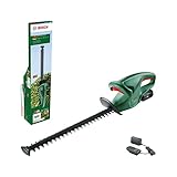 Bosch Akku-Heckenschere EasyHedgeCut 18V-52-13 (1x 2,0-Ah-Akku; 18 Volt System; 52 cm Messerlänge; zum Trimmen Kleiner Hecken; in Karton)