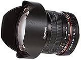 Samyang MF 14mm F2,8 Canon EF - Weitwinkelobjektiv für Vollformat & APS-C, Landschaftsfotografie, manueller Fokus, inkl. Tasche & Schutzdeckeln