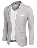 COOFANDY Herren Blazer Sakko Regular Fit Sportlisches Sakkos...